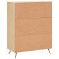 vidaXL Sideboard Sonoma-Eiche 69,5x34x90 cm Holzwerkstoff vidaXL Sideboard Sonoma-Eiche 69,5x34x90 cm Holzwerkstoff