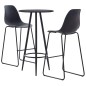 3-tlg. Bar-Set Kunststoff Schwarz 3-tlg. Bar-Set Kunststoff Schwarz