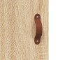 vidaXL Sideboard Sonoma-Eiche 69,5x34x90 cm Holzwerkstoff vidaXL Sideboard Sonoma-Eiche 69,5x34x90 cm Holzwerkstoff