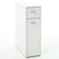 FMD Schubladenschrank mit 2 Schubladen 20×45×61 cm Weiß FMD Schubladenschrank mit 2 Schubladen 20×45×61 cm Weiß