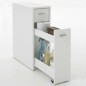 FMD Schubladenschrank mit 2 Schubladen 20×45×61 cm Weiß FMD Schubladenschrank mit 2 Schubladen 20×45×61 cm Weiß