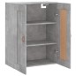 vidaXL Wandschrank Betongrau 69,5x34x90 cm Holzwerkstoff vidaXL Wandschrank Betongrau 69,5x34x90 cm Holzwerkstoff