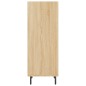 vidaXL Sideboard Sonoma-Eiche 34,5x32,5x90 cm Holzwerkstoff vidaXL Sideboard Sonoma-Eiche 34,5x32,5x90 cm Holzwerkstoff