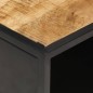 vidaXL Couchtisch mit Geschnitzter Tür 90x55x36 cm Raues Mangoholz vidaXL Couchtisch mit Geschnitzter Tür 90x55x36 cm Raues Mangoholz