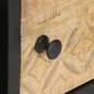 vidaXL Couchtisch mit Geschnitzter Tür 90x55x36 cm Raues Mangoholz vidaXL Couchtisch mit Geschnitzter Tür 90x55x36 cm Raues Mangoholz