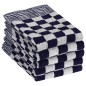 vidaXL 20-tlg. Handtuch-Set Blau und Weiß Baumwolle vidaXL 20-tlg. Handtuch-Set Blau und Weiß Baumwolle