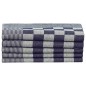 vidaXL 20-tlg. Handtuch-Set Blau und Weiß Baumwolle vidaXL 20-tlg. Handtuch-Set Blau und Weiß Baumwolle