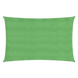 vidaXL Sonnensegel 160 g/m² Hellgrün 2x4,5 m HDPE