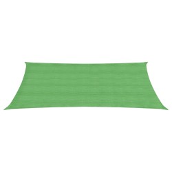 vidaXL Sonnensegel 160 g/m² Hellgrün 2x4,5 m HDPE
