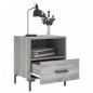 vidaXL Nachttische 2 Stk. Grau Sonoma 40x35x47,5 cm Holzwerkstoff vidaXL Nachttische 2 Stk. Grau Sonoma 40x35x47,5 cm Holzwerkstoff