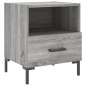 vidaXL Nachttische 2 Stk. Grau Sonoma 40x35x47,5 cm Holzwerkstoff vidaXL Nachttische 2 Stk. Grau Sonoma 40x35x47,5 cm Holzwerkstoff