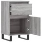 vidaXL Sideboards 2 Stk. Grau Sonoma 40x35x70 cm Holzwerkstoff vidaXL Sideboards 2 Stk. Grau Sonoma 40x35x70 cm Holzwerkstoff