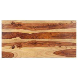 vidaXL Tischplatte Massivholz Palisander 15-16 mm 60×100 cm 