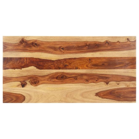 vidaXL Tischplatte Massivholz Palisander 15-16 mm 60×100 cm 