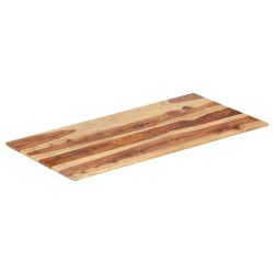 vidaXL Tischplatte Massivholz Palisander 15-16 mm 60×100 cm 