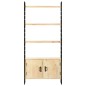vidaXL Bücherregal 4 Ebenen 80x30x180 cm Mango Massivholz vidaXL Bücherregal 4 Ebenen 80x30x180 cm Mango Massivholz