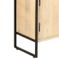vidaXL Bücherregal 4 Ebenen 80x30x180 cm Mango Massivholz vidaXL Bücherregal 4 Ebenen 80x30x180 cm Mango Massivholz