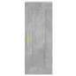 vidaXL Highboard Betongrau 34,5x34x180 cm Holzwerkstoff vidaXL Highboard Betongrau 34,5x34x180 cm Holzwerkstoff