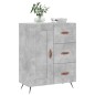 vidaXL Sideboard Betongrau 69,5x34x90 cm Holzwerkstoff vidaXL Sideboard Betongrau 69,5x34x90 cm Holzwerkstoff