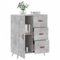 vidaXL Sideboard Betongrau 69,5x34x90 cm Holzwerkstoff vidaXL Sideboard Betongrau 69,5x34x90 cm Holzwerkstoff