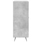 vidaXL Sideboard Betongrau 69,5x34x90 cm Holzwerkstoff vidaXL Sideboard Betongrau 69,5x34x90 cm Holzwerkstoff