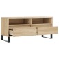 vidaXL TV-Schrank Sonoma-Eiche 100x34,5x44,5 cm Holzwerkstoff vidaXL TV-Schrank Sonoma-Eiche 100x34,5x44,5 cm Holzwerkstoff