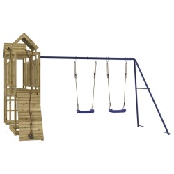 vidaXL Spielturm Imprägniertes Kiefernholz
