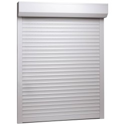 vidaXL Rollladen Aluminium 110x130 cm Weiß