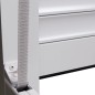 vidaXL Rollladen Aluminium 110x130 cm Weiß vidaXL Rollladen Aluminium 110x130 cm Weiß