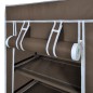 Schuhschrank Schuhregal Schuhablage 5 Schicht 58 x 28 x 106 cm Braun Schuhschrank Schuhregal Schuhablage 5 Schicht 58 x 28 x 106 cm Braun