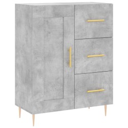 vidaXL Sideboard Betongrau 69,5x34x90 cm Holzwerkstoff