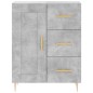 vidaXL Sideboard Betongrau 69,5x34x90 cm Holzwerkstoff vidaXL Sideboard Betongrau 69,5x34x90 cm Holzwerkstoff