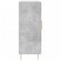 vidaXL Sideboard Betongrau 69,5x34x90 cm Holzwerkstoff vidaXL Sideboard Betongrau 69,5x34x90 cm Holzwerkstoff