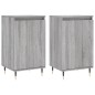 vidaXL Sideboards 2 Stk. Grau Sonoma 40x35x70 cm Holzwerkstoff vidaXL Sideboards 2 Stk. Grau Sonoma 40x35x70 cm Holzwerkstoff
