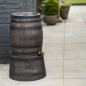 Nature Regentonne mit Holzoptik 50 L 38 x 49,5 cm Braun Nature Regentonne mit Holzoptik 50 L 38 x 49,5 cm Braun