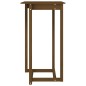 vidaXL Bartisch Honigbraun 60x60x110 cm Massivholz Kiefer vidaXL Bartisch Honigbraun 60x60x110 cm Massivholz Kiefer