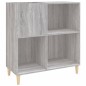 vidaXL Plattenschrank Grau Sonoma 84,5x38x89 cm Holzwerkstoff vidaXL Plattenschrank Grau Sonoma 84,5x38x89 cm Holzwerkstoff