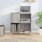 vidaXL Plattenschrank Grau Sonoma 84,5x38x89 cm Holzwerkstoff vidaXL Plattenschrank Grau Sonoma 84,5x38x89 cm Holzwerkstoff