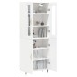 vidaXL Highboard Weiß 69,5x34x180 cm Holzwerkstoff vidaXL Highboard Weiß 69,5x34x180 cm Holzwerkstoff