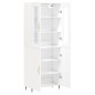 vidaXL Highboard Weiß 69,5x34x180 cm Holzwerkstoff vidaXL Highboard Weiß 69,5x34x180 cm Holzwerkstoff
