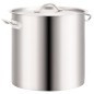 vidaXL 2-tlg. Kochtopf-Set 50/25 L Edelstahl vidaXL 2-tlg. Kochtopf-Set 50/25 L Edelstahl