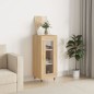 vidaXL Sideboard Sonoma-Eiche 34,5x34x90 cm Holzwerkstoff vidaXL Sideboard Sonoma-Eiche 34,5x34x90 cm Holzwerkstoff