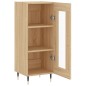 vidaXL Sideboard Sonoma-Eiche 34,5x34x90 cm Holzwerkstoff vidaXL Sideboard Sonoma-Eiche 34,5x34x90 cm Holzwerkstoff