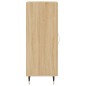 vidaXL Sideboard Sonoma-Eiche 34,5x34x90 cm Holzwerkstoff vidaXL Sideboard Sonoma-Eiche 34,5x34x90 cm Holzwerkstoff