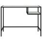 vidaXL Computertisch Weiß Marmor 100x36x74 cm Hartglas vidaXL Computertisch Weiß Marmor 100x36x74 cm Hartglas