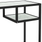 vidaXL Computertisch Weiß Marmor 100x36x74 cm Hartglas vidaXL Computertisch Weiß Marmor 100x36x74 cm Hartglas