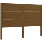 vidaXL Massivholzbett mit Kopfteil Honigbraun 140x200 cm vidaXL Massivholzbett mit Kopfteil Honigbraun 140x200 cm