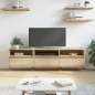 vidaXL TV-Schrank Sonoma-Eiche 150x30x44,5 cm Holzwerkstoff vidaXL TV-Schrank Sonoma-Eiche 150x30x44,5 cm Holzwerkstoff