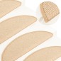 vidaXL Treppenmatten 15 Stk. Creme 56x17x3 cm vidaXL Treppenmatten 15 Stk. Creme 56x17x3 cm
