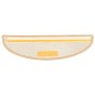 vidaXL Treppenmatten 15 Stk. Creme 56x17x3 cm vidaXL Treppenmatten 15 Stk. Creme 56x17x3 cm